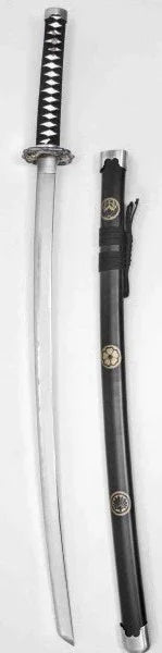 Katana Dragón de Acero con Vaina Negra Espadas Medieval Factory